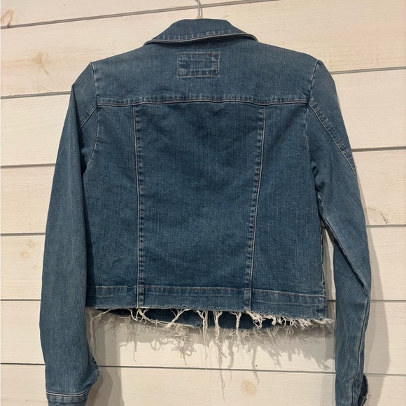LOFT Blue Jean Jacket Classic Denim Style - Picture 8 of 11